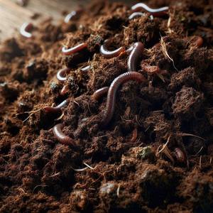 Engrais granulaire fin de vermicompost conçu pour l'agriculture biologique, l'enrichissement du sol, les légumes et l'usage agricole général, 24 mois - Product Image 6