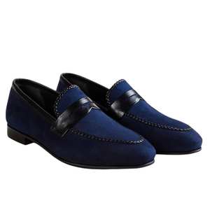 Mocasines de Cuero Genuino para Hombre, Clásicos, Sin Cordones, Casuales y Formales, Cómodos, Venta al Por Mayor, Proveedor OEM - Product Image 1