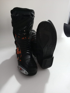 Customized Motorbike Boots Leather UV Printing Boots Custom Design Best Performance Biker Boots - Product Image 4