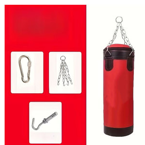 Ensemble complet d'entraînement de boxe en gros : Sac de frappe lourd suspendu, gants, ballon de vitesse réflexe et sac de sable MMA - Product Image 5