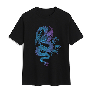 Nouveauté 2025 – T-shirts pour hommes à manches courtes, style chinois, en maille de soie/coton, respirants, écologiques, à motif uni ou lettres - Product Image 3