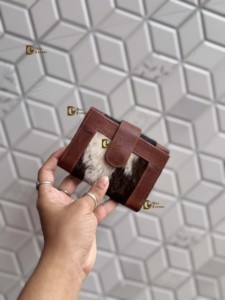 Cartera de Cuero Auténtico de Piel de Vaca, Nuevo Diseño Elegante, Multiusos, Estilo Occidental, en Oferta, Carteras Pequeñas de Cuero Auténtico para Mujer - Product Image 4