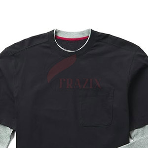 Camisa de Doble Capa, Tejido Transpirable y Ligero, Costuras Duraderas, Ajuste Cómodo, Uso Diario Informal, Estilo Moderno - Product Image 4