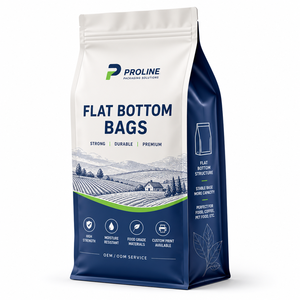 Custom Printed Three-Side Seal Food Grade Bags Heat Seal for Coffee Food Pet Food Packaging (Silk Screen/Pad/Gravure Printing) - Product Image 5