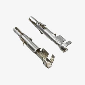 Silver Metal Backshell Electrical Connector Accessory for Wire <b>Terminal</b> Use - Product Image 1