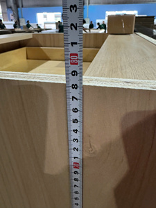 Armoire de cuisine moderne en bois de bouleau SANYANG BC24D1-R, porte en MDF, panneau en panneaux de particules, facile à nettoyer et à installer - Product Image 3