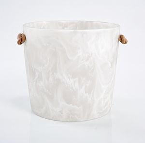 Seau à glace en résine rond, bac à boissons fait main, étanche, anti-fuite, accessoires de bar, refroidisseur à vin, capacité 3L pour fêtes, maison, hôtel - Product Image 5