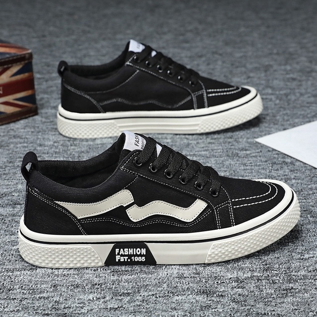 Canvas Shoes 2025 Hot Selling Fashion Breathable Versatile Trendy Men Canvas Shoes for Casual Wear