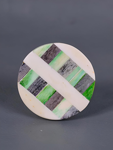 Nouvelle conception moderne, boutons de tiroir rectangulaires en métal faits à la main avec incrustations en os pour armoires de cuisine, salons extérieurs, hôtels, hôpitaux - Product Image 5