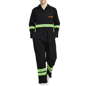 Combinaison de travail industrielle unisexe de haute qualité, combinaison de mécanicien à manches longues, imperméable, réfléchissante, haute visibilité, en polyester - Product Image 2