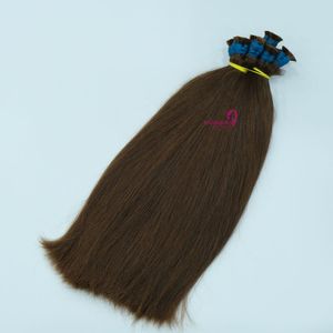 Cheveux en vrac Remy noirs # Extensions de cheveux humains lisses de 24 pouces (60 cm) à trame unique, cheveux vietnamiens, produit de beauté pour femmes - Product Image 2