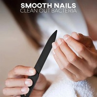 Ensemble de 5 coupe-ongles en acier inoxydable, outils de pédicure, coupe-ongles à bec d'aigle, coupe-ongles courbés, coupe-ongles épais/encrochés