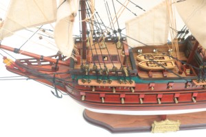 DE ZEVEN PROVINCIEN Painted - Handcrafted Wooden Model inspired by Tall Ship from Netherlands - Product Image 4