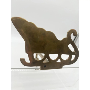Top Arrival High Quality Personalized Picture Frame Sleigh Design Christmas <b>Stocking</b> <b>Holder</b> Festive Metal Gifts Festive Party - Product Image 6