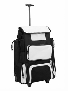 Sac de sport à roulettes en nylon avec plusieurs poches et poignée télescopique pour une utilisation en extérieur - Product Image 1