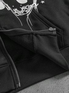 Sweat à capuche surdimensionné pour homme, 450 GSM, style délavé à l'acide, en coton 100% de qualité supérieure, avec logo personnalisé et impression sérigraphique – Meilleur design, vente en gros - Product Image 6