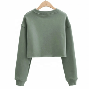 Fitness para mujer 100% algodón transpirable ligero recortado con capucha y cintura elástica Jogging Pant Set - Product Image 2