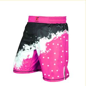 Shorts de boxe Muay Thai pour hommes de haute qualité, shorts de kick-boxing, vente en gros, logo et style personnalisés OEM, vêtements d'entraînement - Product Image 1