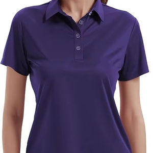 Polo de Golf de Secado Rápido para Mujer, Personalizado, Nuevo Diseño de Polo para Mujer, Alta Calidad, Multicolor, a un Precio Razonable - Product Image 1
