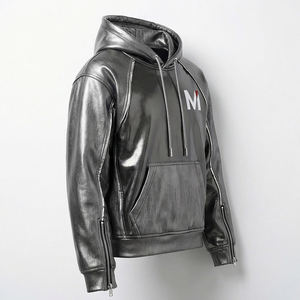 Sudadera con Capucha Personalizada por Sublimación, Venta al Por Mayor, Estampado Gráfico Completo, Sudadera de Forro Polar para Hombre, Estilo Urbano, Hombros Caídos, Fabricante - Product Image 4