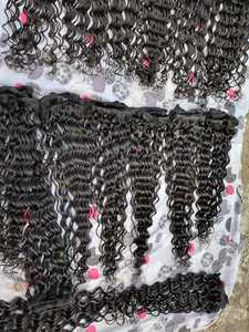 Extensions de cheveux humains ondulés de qualité supérieure pour des coiffures texturées et fluides, provenant d'un fournisseur indien à bas prix. - Product Image 4
