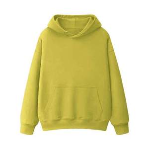 Vente en gros de sweats à capuche pour hommes à bordure côtelée avec étiquettes personnalisées au col pour les détaillants de streetwear aux États-Unis - Product Image 2