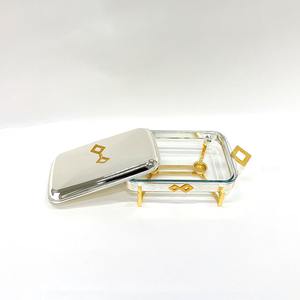 Luxury Stainless Steel Chafing Dish <b>Buffet</b> <b>Food</b> <b>Warmer</b> For Wedding Party Middle East Style Round Hot Pot <b>Server</b> With Rod Stand - Product Image 5