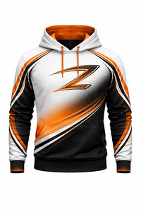 Fabricante de sudaderas con capucha, sudaderas casuales de algodón con bordado y cremallera, sudaderas gruesas para hombre, industria Ziakot - Product Image 2