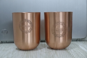 Premium Quality Bullet shape Copper Candle Jar with lid Natural Finish 10oz Luxury Copper Jar for Candles luxury candle jar - Product Image 5