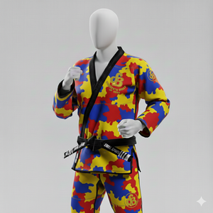 Uniforme Profesional de Jiu Jitsu Brasileño, Kimono BJJ de Tejido Perla, 100% Algodón, Resistente, para Hombres y Mujeres, para Competencia y Entrenamiento, OEM - Product Image 4