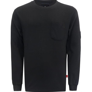 เสื้อยืดคอกลม FR Clothing USA ลดราคาพิเศษ ป้องกันอันตรายจากไฟ ทนไฟ CAT2/HRC2 ผ้าฝ้าย 100% แห้งเร็ว ระบายอากาศได้ดี - Product Image 1
