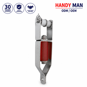 Sistema de Línea de Vida Horizontal Marca HM SA-01, Cable de Acero Inoxidable 304, Amortiguador Pequeño, 2 Juntas de Plástico, 24 cm de Longitud, 660 g - Product Image 1