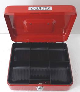 Caja de efectivo de monedas de metal SENS Premium de gran oferta con cerradura de llave de 8 "de SS-320A - Product Image 3