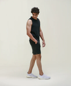 Logo personnalisé Muscle Fit débardeurs 100% coton séchage rapide et respirant sans manches vêtements de sport Fitness hauts d'entraînement - Product Image 5