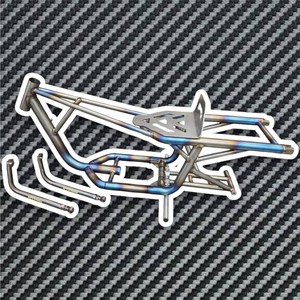 High Strength Titanium Alloy Frame for Motorcycle Racing Parts - Product Image 6