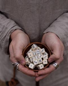 เขาควายขัดกระดูกแท้ทันสมัยแบบทำมือสำหรับดันเจี้ยนและมังกร - Product Image 6