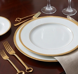 Ensemble de couverts dorés de haute qualité, élégants, en acier inoxydable, accessoires de cuisine et de salle à manger haut de gamme, pour une utilisation sur la table. - Product Image 5