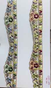 Magnifique tissu en dentelle brodée de qualité supérieure pour robe, garniture décorative en dentelle, fournisseur de textiles pour vêtements - Product Image 6