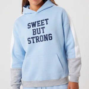 <b>Women</b>’s Oversized Baggy Tracksuit Premium Cotton <b>Fleece</b> Pullover Sweat Hood Relaxed Fit <b>Jogger</b> Pants Fashion Sportswear Set - Product Image 4