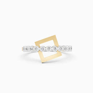 Bague de fiançailles pour femme en diamant blanc certifié IGI, taille brillant, cultivé en laboratoire, style classique, plaqué or 18 carats, diamant tendance - Product Image 3