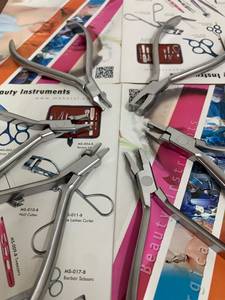 Orthodontic Aligner <b>Plier</b> <b>Set</b> 6 High Quality Stainless Steel Dental Instruments Invisible Maher Surgical Instruments - Product Image 4
