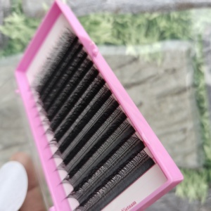 Pestañas Postizas Nhu Y Coreanas de PBT de Alta Calidad, Extensiones de Pestañas de 6mm-15mm, PESTAÑAS W-YY, YY 3DW 4DW 5D 6D 8DW - Product Image 5