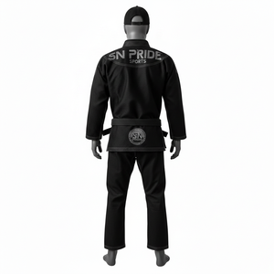 Vêtements de combat de Jiu-Jitsu brésilien pour hommes en gros, combinaisons de BJJ, combinaisons d'arts martiaux OEM, combinaison de BJJ de couleur unie - Product Image 5
