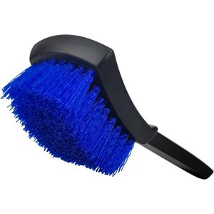 Brosse de nettoyage bleue pour voiture et brosses à pneus efficaces pour le nettoyage intérieur et extérieur des jantes – Idéales pour le lavage automobile - Product Image 3