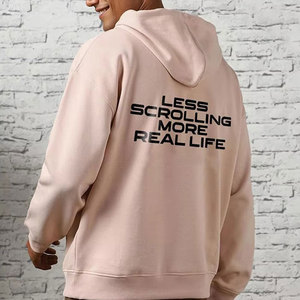 เสื้อฮู้ดดี้โอเวอร์ไซส์คุณภาพพรีเมียม เนื้อผ้านุ่ม สวมใส่สบาย เหมาะสำหรับสตรีทแวร์สุดเทรนด์ เสื้อฮู้ดดี้โอเวอร์ไซส์แบบพื้นฐาน - Product Image 6