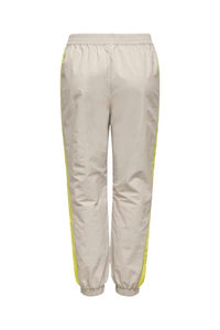 Ensemble de survêtement deux pièces pour femme, respirant, à capuche, avec blocs de couleur personnalisés, en nylon 100%, veste coupe-vent à cordon de serrage et pantalon - Product Image 5