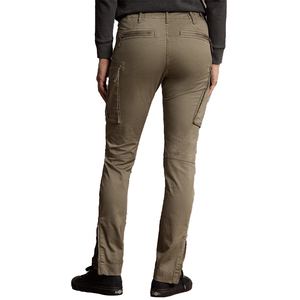 กางเกงคาร์โก้ผู้หญิงทรงสกินนี่ ผ้าคอตตอนทวิลยืดได้ ทรงเข้ารูป หรูหรา ทันสมัย ออกแบบโดยดีไซเนอร์ ผลิตโดยผู้ผลิต OEM - Product Image 2