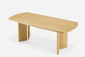 Modern Durable Wooden <b>Dining</b> <b>Table</b> Set with Contemporary Design for Home Apartment Farmhouse Villa Hotel <b>Dining</b> Room Furniture - Product Image 4