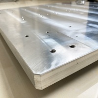Échangeur de chaleur à plaques en cuivre usiné CNC sur mesure, haute efficacité, refroidisseur de bloc d'eau électrique Peltier