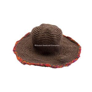 หมวกทำมือจากผ้าฝ้าย 100% - Product Image 1
